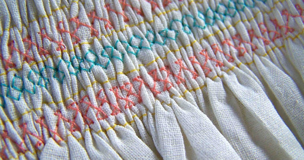 Made by Me. Shared with you.: Technique Tuesday: Machine Smocking