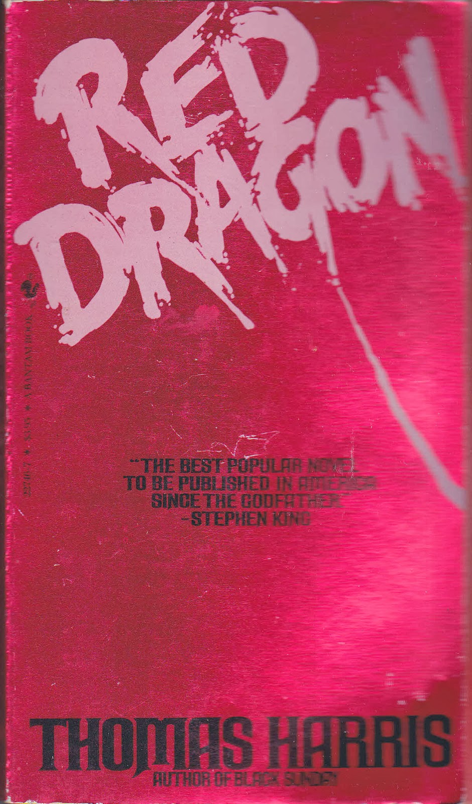 Too Much Horror Fiction Red Dragon By Thomas Harris 1981 Terror The Human Form