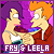 I like Philip J. Fry and Turanga Leela