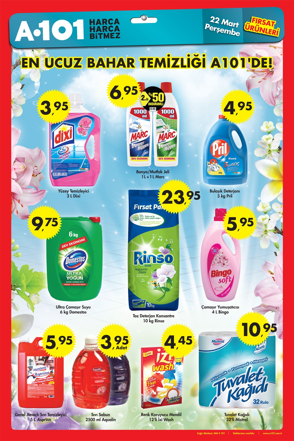 A101 22 Mart Kataloğu A101 22 Mart Kataloğu