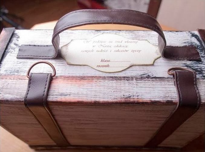 DIY Suitcase Out of Shoe Box The Idea King
