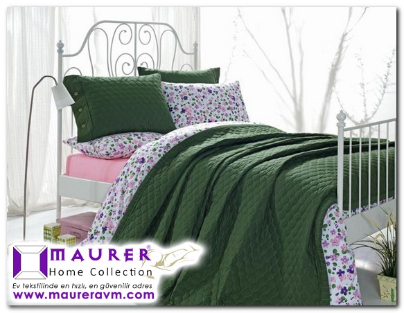 Maurer Nevresim Shop Blog Sitesi Maurer Avm Cotton Box Azra Kapitone Yatak Ortusu Takimi Yesil