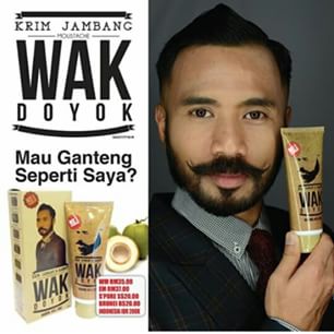 Wak Doyok Krim Jambang Penumbuh Jenggot Kumis dan Brewok Wak Doyok Krim Jambang Penumbuh Jenggot Kumis dan Brewok