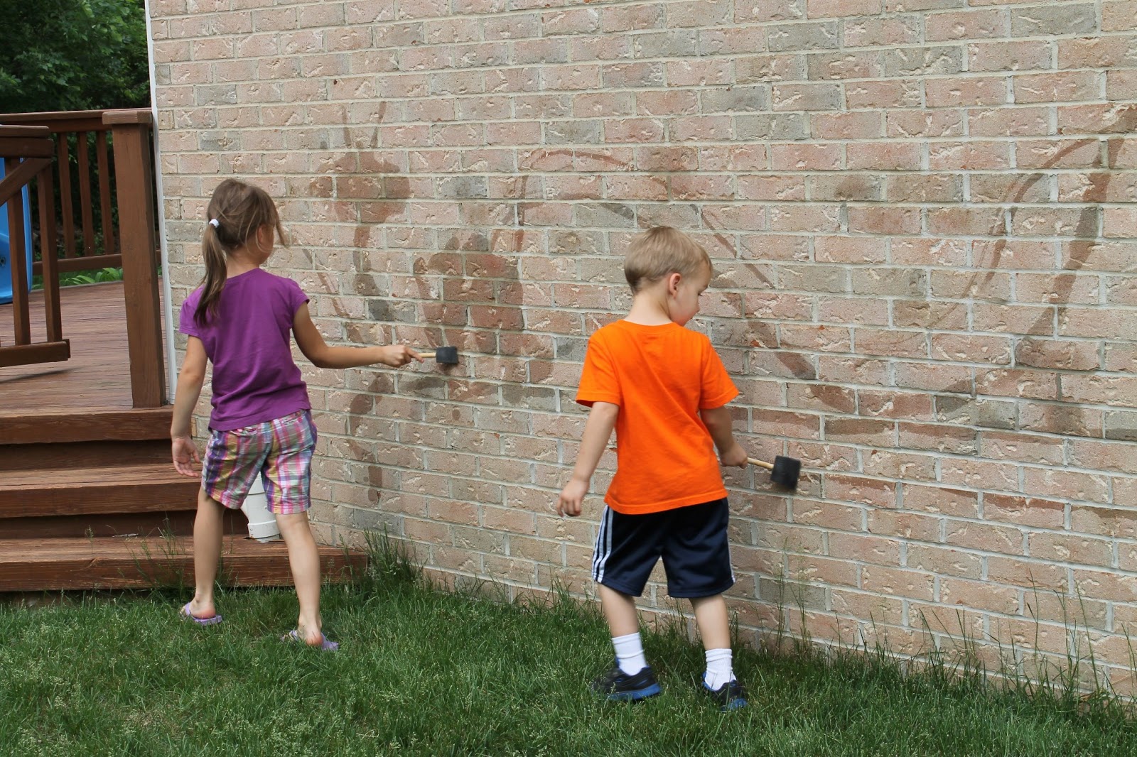 Serving Pink Lemonade Outdoor Water Art