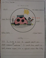 First Grade Lyons' Den: If I Built a Car