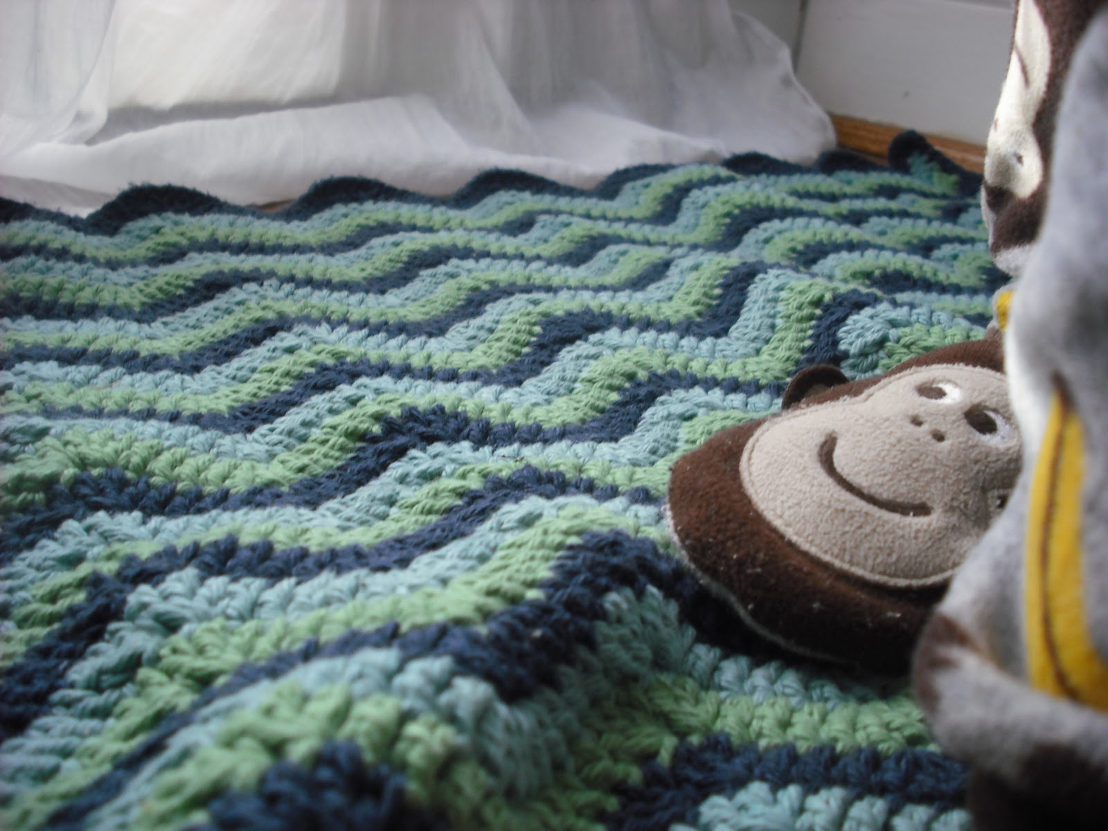 Purple Chair Crochet Finally Finished Floor Mat (Finished!)