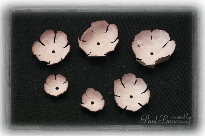 The Artsiders BallTool Flowers with Crimpered Leaves Tutorial