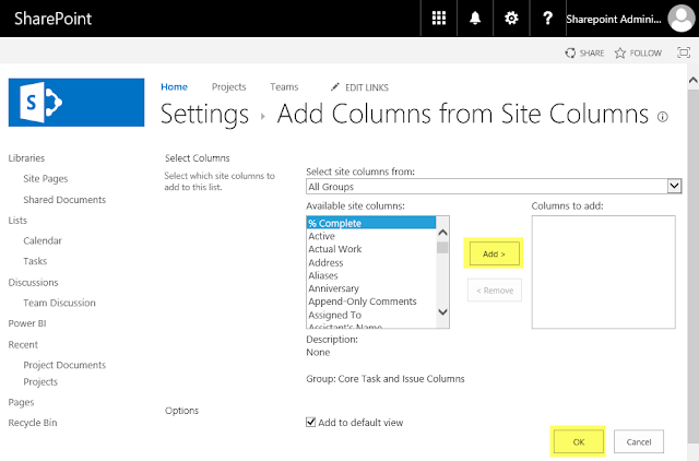 sharepoint online powershell to add site column to list sharepoint online powershell to add site column to list