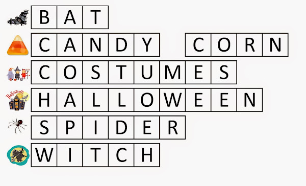 October Halloween Theme Letter
