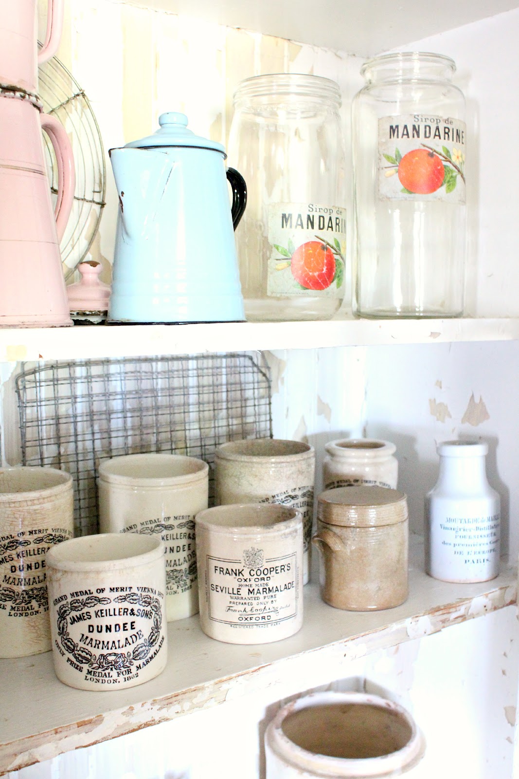 Decorating with Collections Rusty Hinge