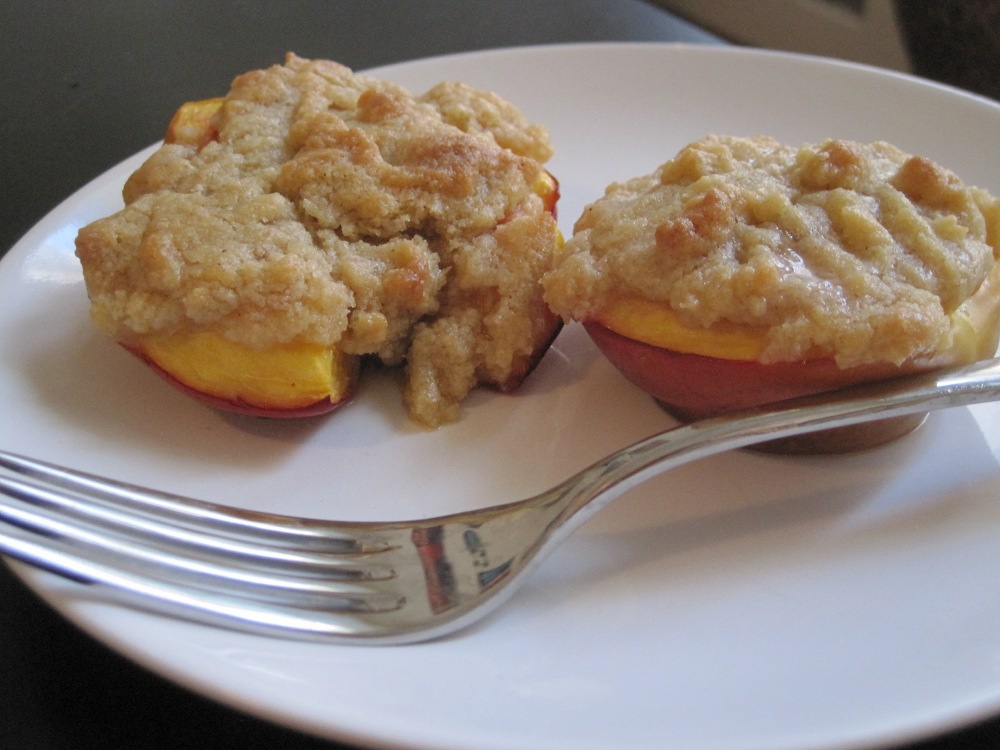 Adventures With My Oven Lazy Woman's Nectarine Cobbler