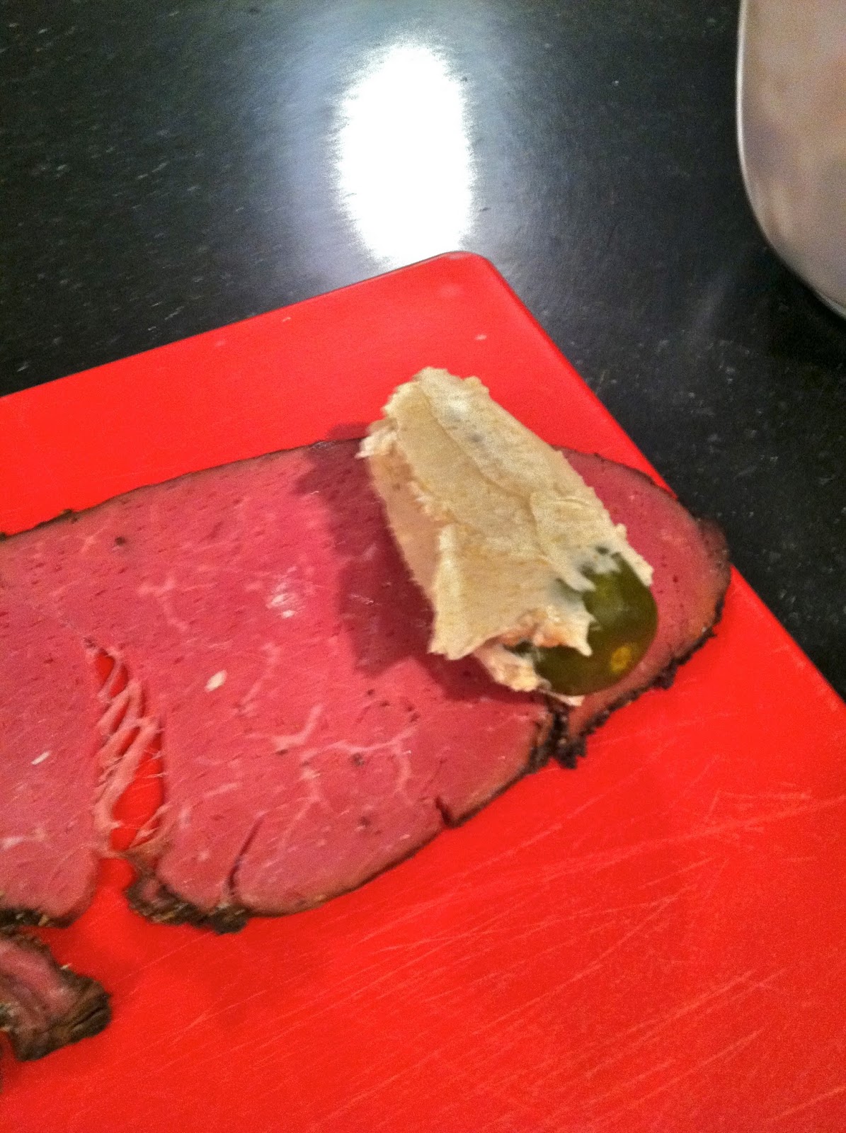 Makin' it in Memphis Make this Pastrami Wrapped Pickles.