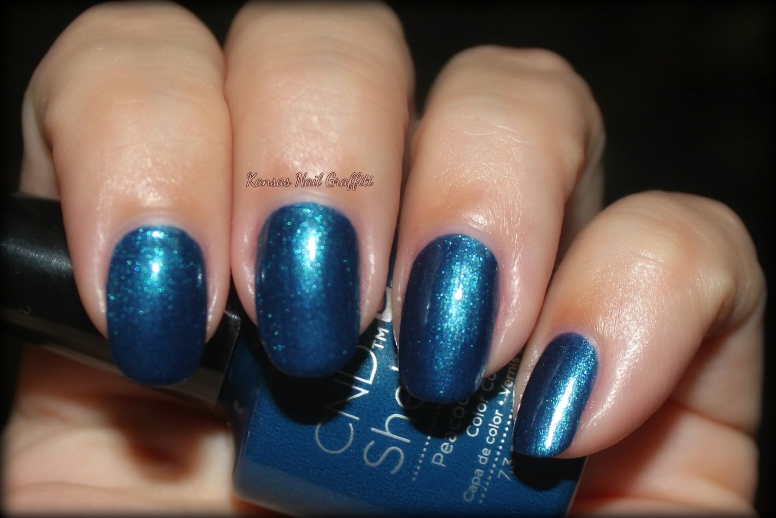 Peacock plume cnd на ногтях Peacock plume cnd на ногтях