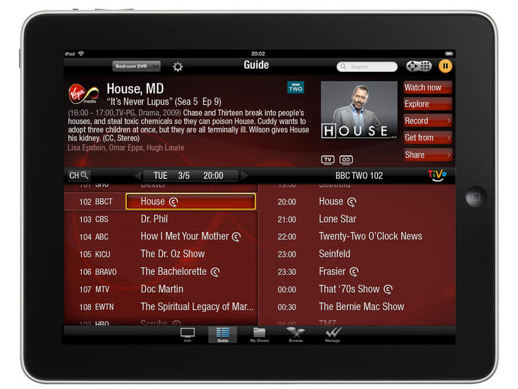 How to  apps on tivo box
