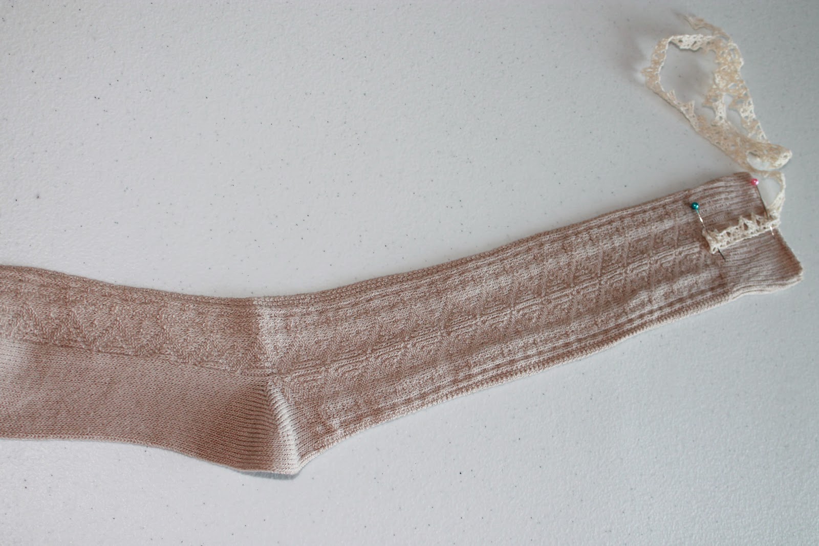 DIY Ruffled Boot Socks