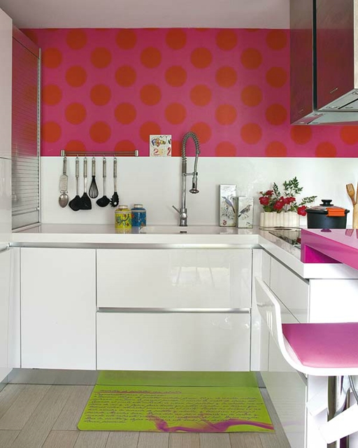 cozinha rosa
