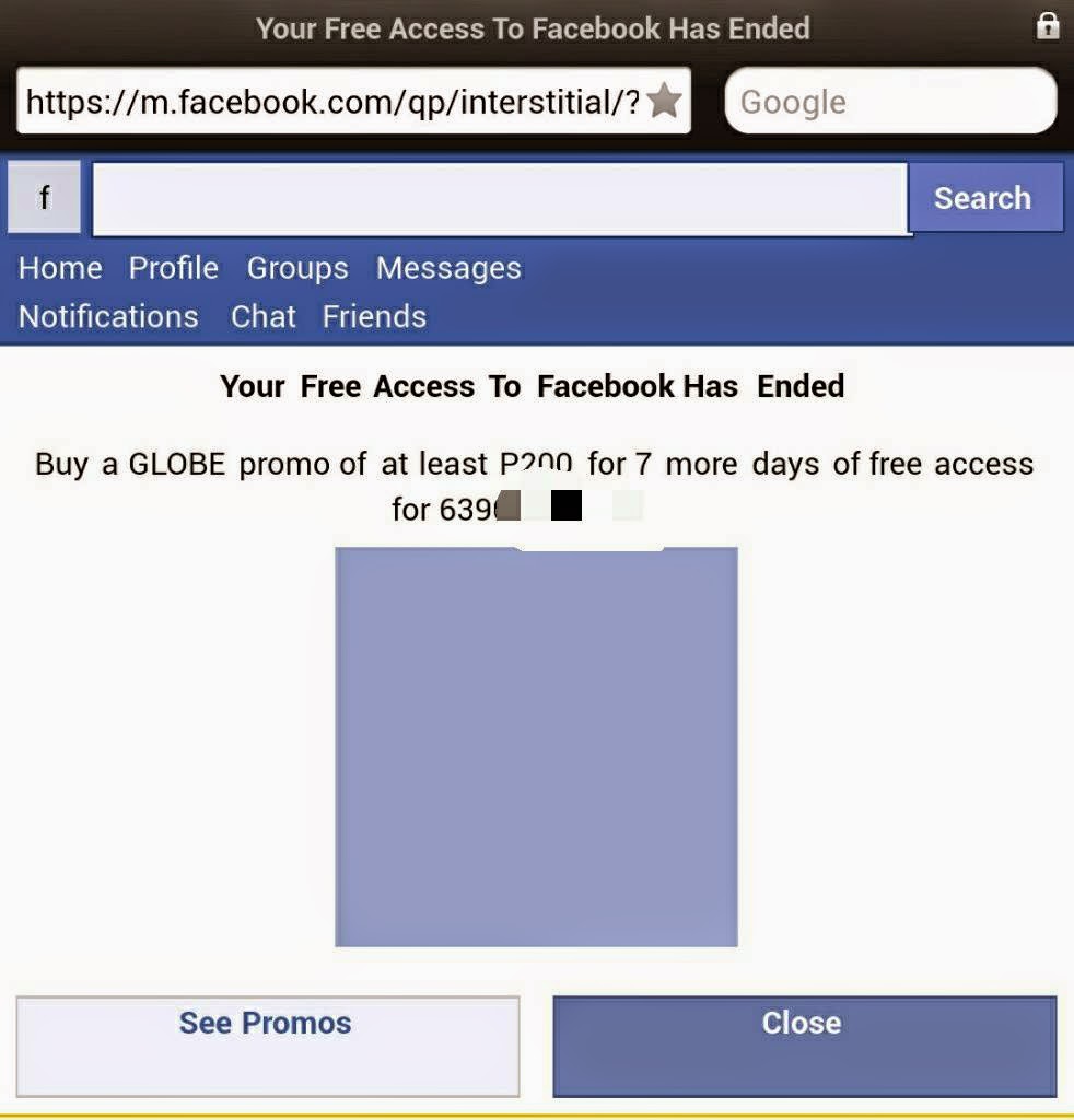 Facebook discount coupon