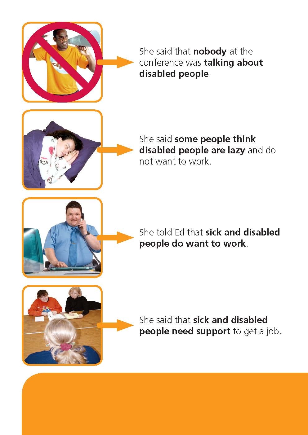 Disability And Sickness At Labour Conference The Easy Read Version