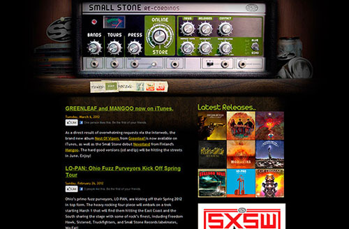 website navigation