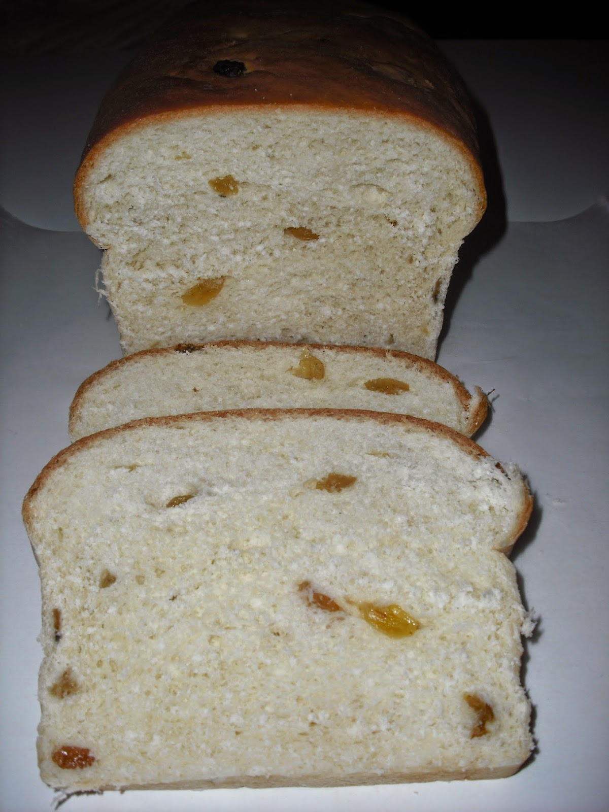 Recipe Marketing Homemade Golden Raisin Bread