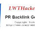 PR Backlink Generator Ver1.0