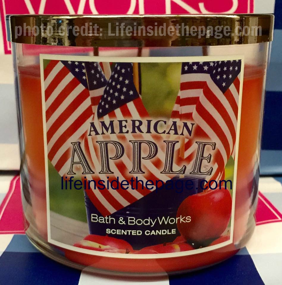 bath body works american apple candle picture life writings american apple bath and body works