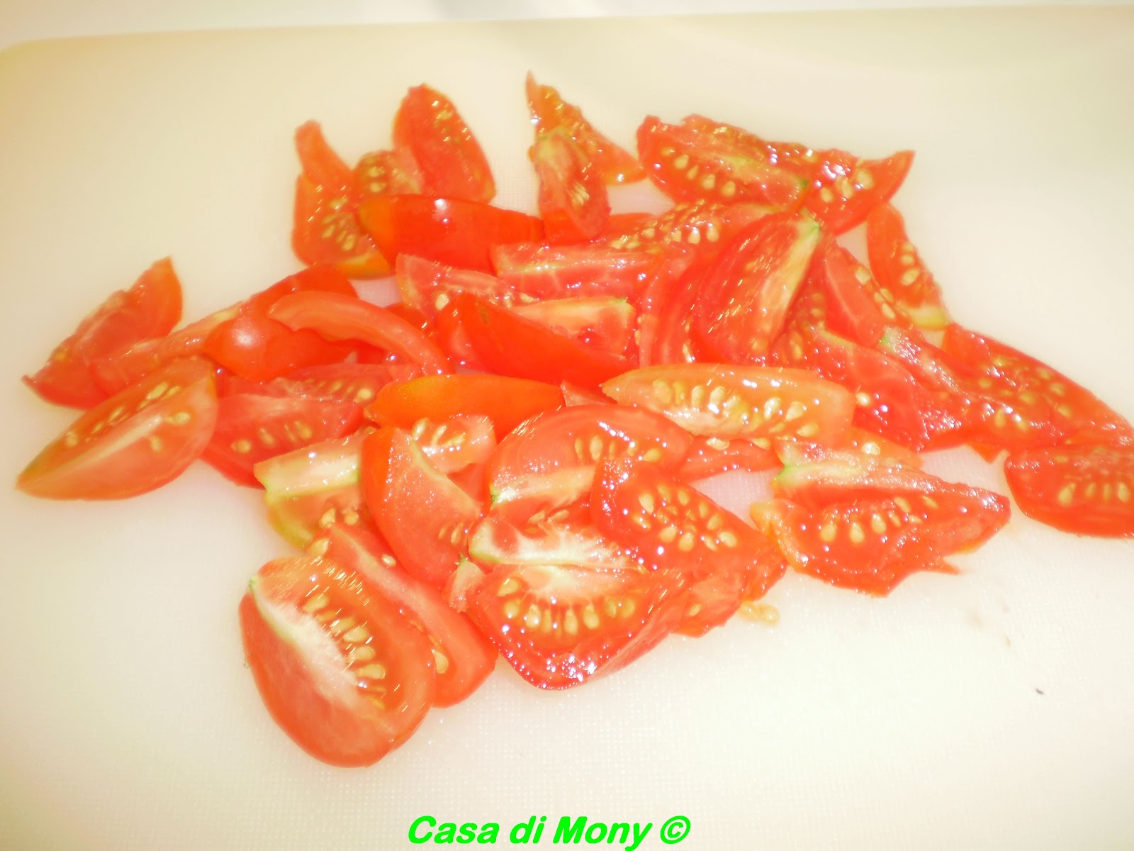 PASTA FREDDA CON POMODRO, PROSCIUTTO COTTO E MOZZARELLA da Casa di Mony