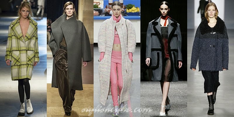 Winter 2014 - 2015 Women's Coats Fashion Trends