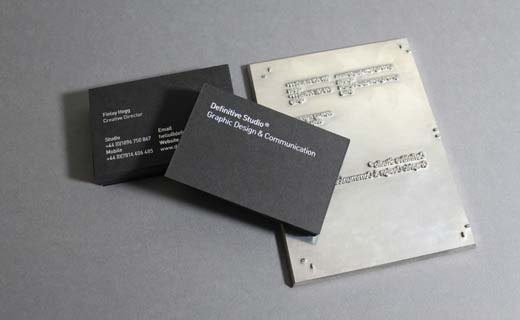 30 Foil Blocked Business Card Designs