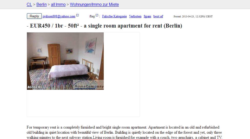 wohnungsbetrugsinformationen informations about rental scam Seite 204