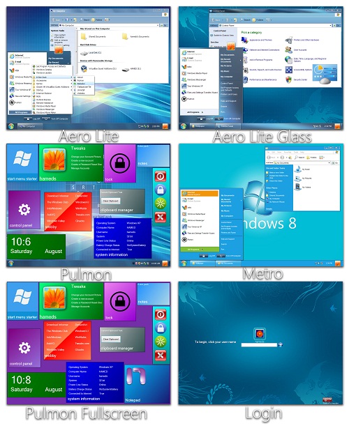 Transform Windows XP ke Windows 8 dengan “8 Skin Pack” 8 skin pack 2 0 for xp by hameddanger d46drll Transform Windows XP ke Windows 8 dengan “8 Skin Pack”