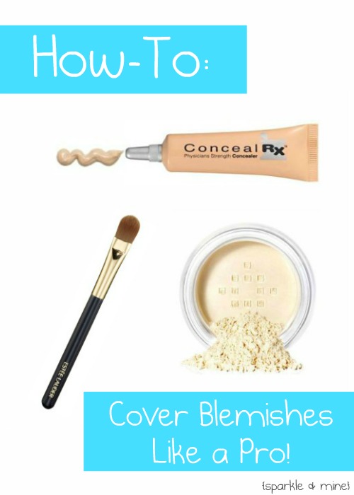 Sparkle & Mine HowTo Cover Up Blemishes Like a Pro!