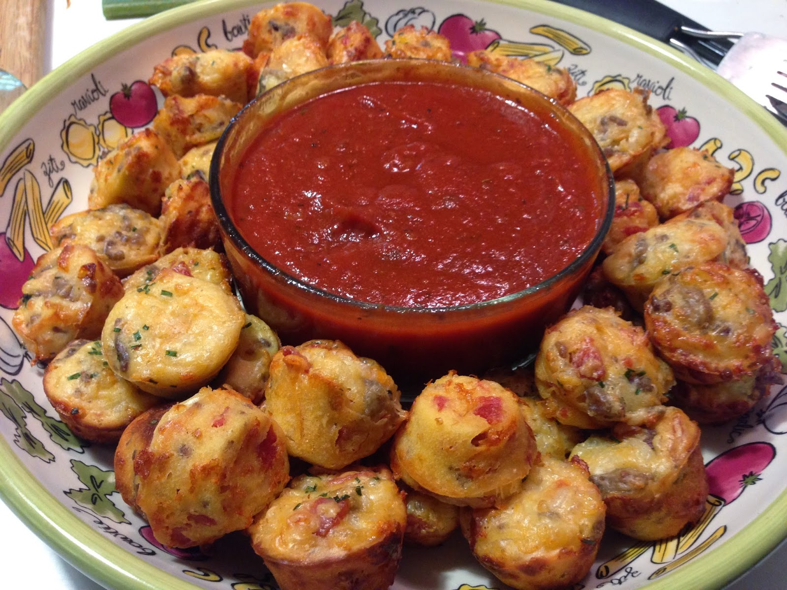 Cooking with Joey Sausage and Pepperoni Pizza Puffs