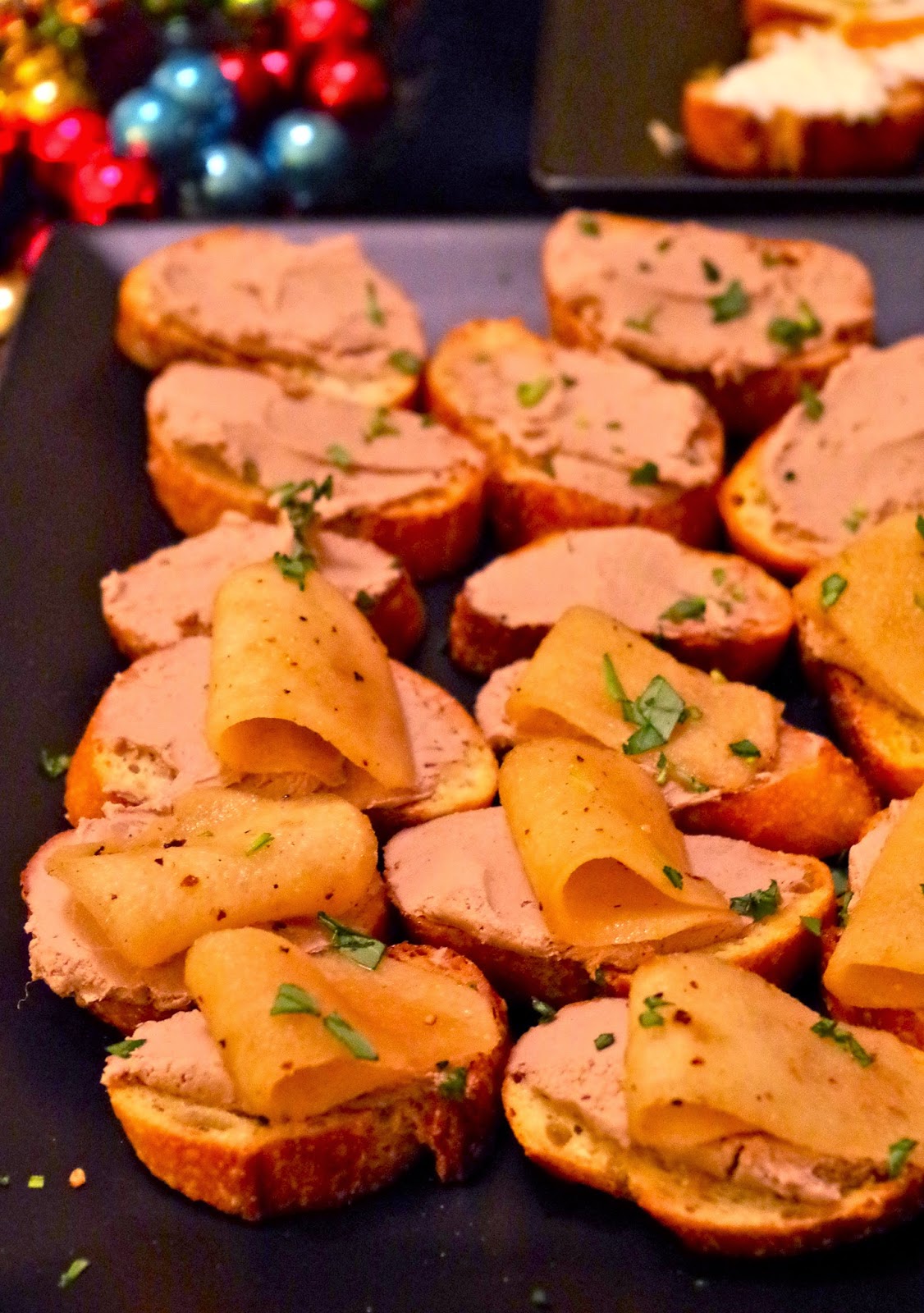 Duck Liver Pâté with Pepper Pears