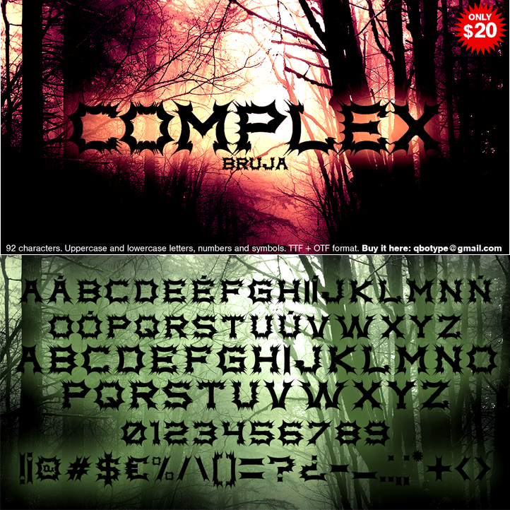 Typo Complex bruja