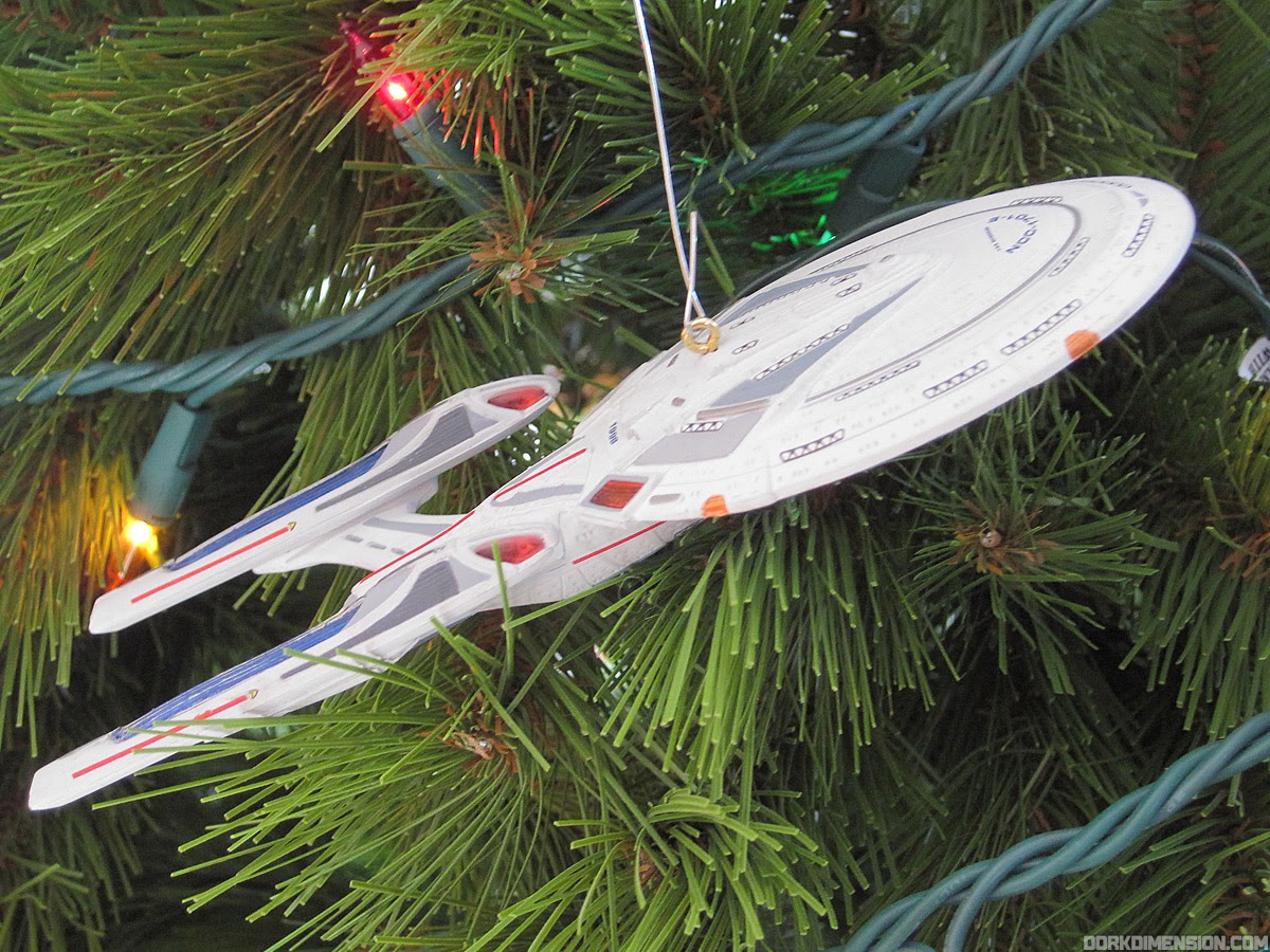 dork dimension toy pix star trek christmas tree display gi joe christmas ornaments