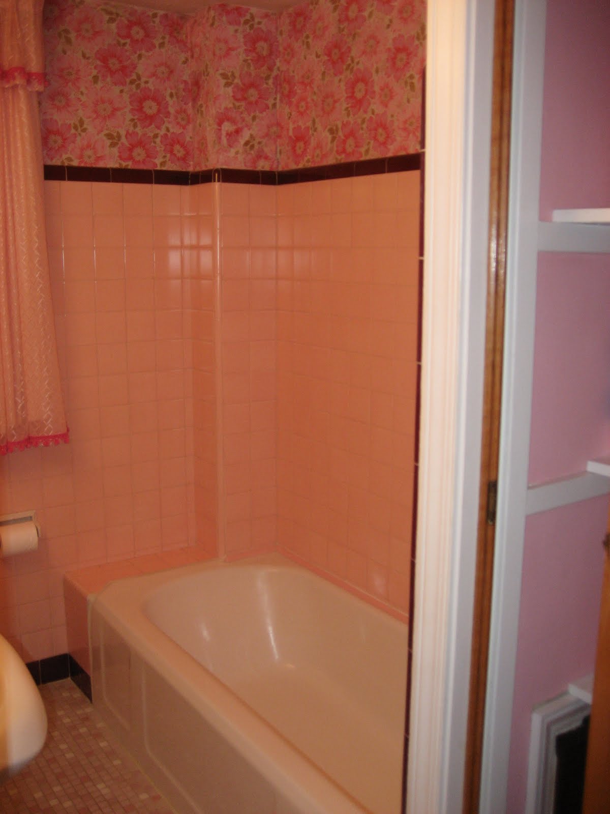 West Pear Avenue: No More Pink Bathroom