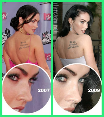 Megan Fox Before And After Megan Fox Before And After