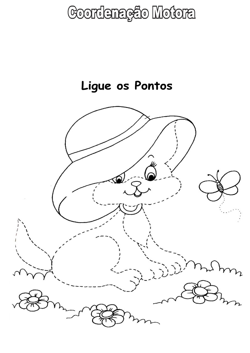 imagens Ligar pontos cão e gato pintar Desenhos Para Colori Ligar pontos cão e gato desenhar