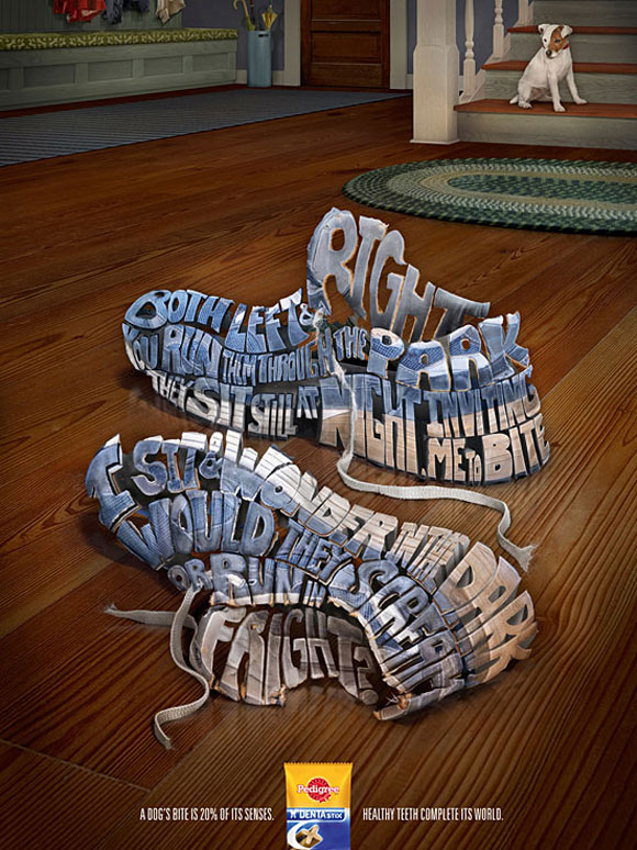 typography in advertising