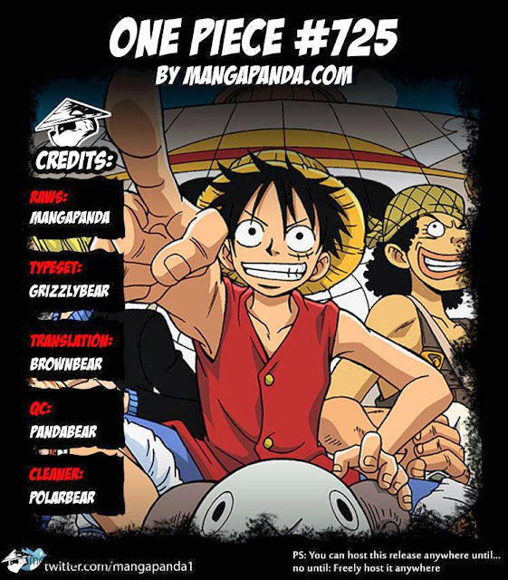 One Piece One Piece Manga 725 Is Online