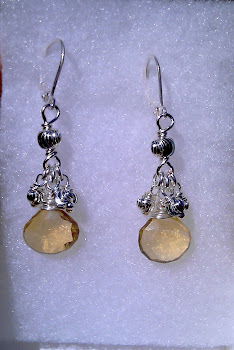 Citrine with sterling silver