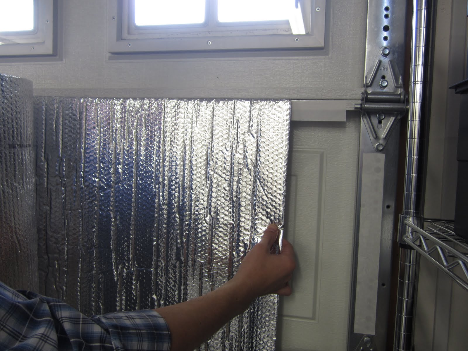 Cars Blog Keep It Cool Or Warm With The Garage Door Insulation Kit