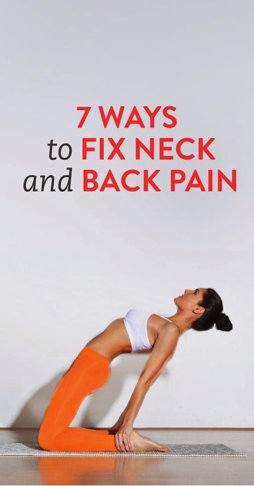 7 Ways to Fix neck and Back Pain Women World Remedies