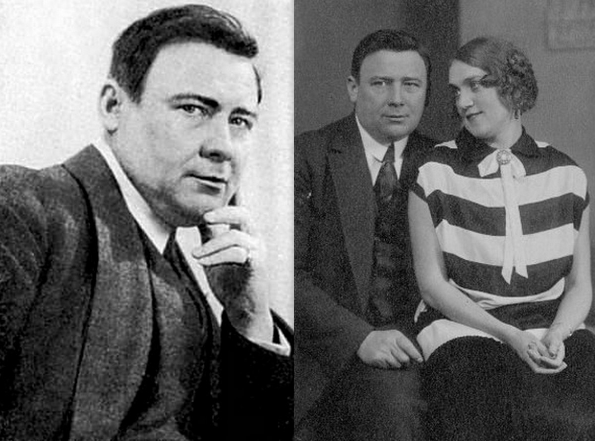 Alfreds Amtmanis-Briedītis un kopā ar pirmo sievu Antu Klints 1926. gadā , Rīgā