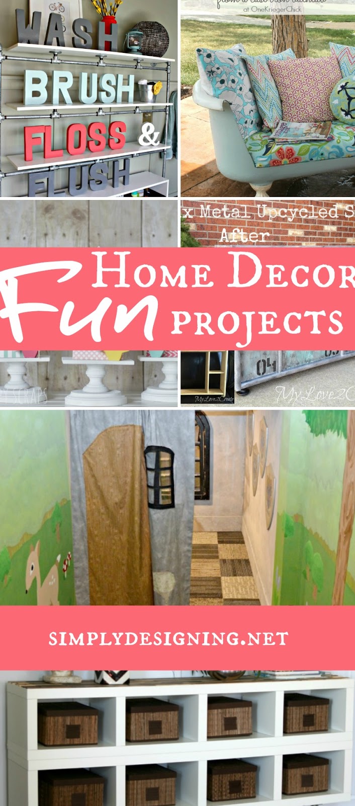 Fun Home Decor Projects | #homedecor #diy #crafts #home