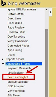 Gambar Cara Fetch As Bingbot Url Di Bing Webmaster