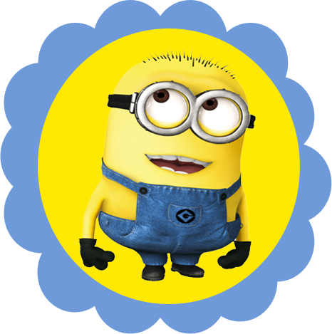 Toppers para cupcake Minions Toppers para cupcake Minions
