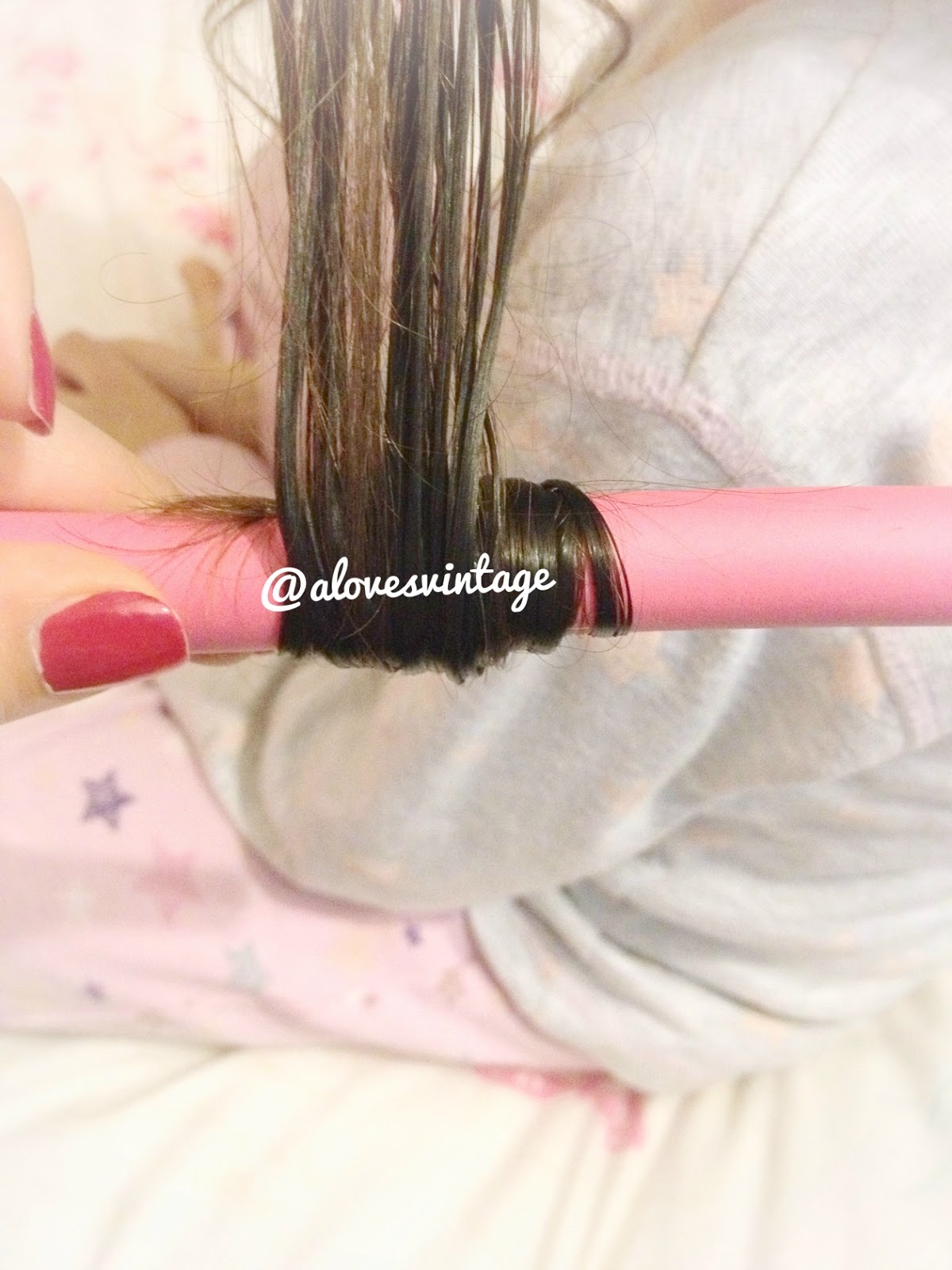 Heatless Hair Tutorial Curling Hair With bendy/flexi rollers! ♥