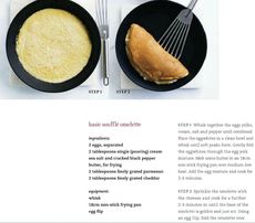 Базовый рецепт омлета-суфле